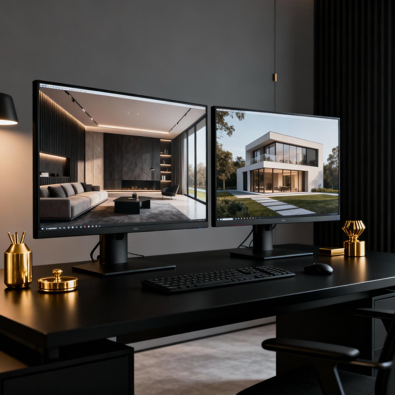 High-quality 3D renderings and virtual walkthroughs